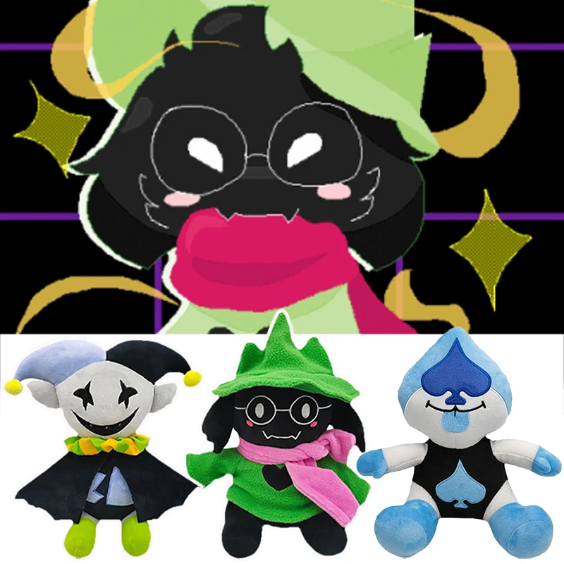 Jevil deltarune плюшевая игрушка