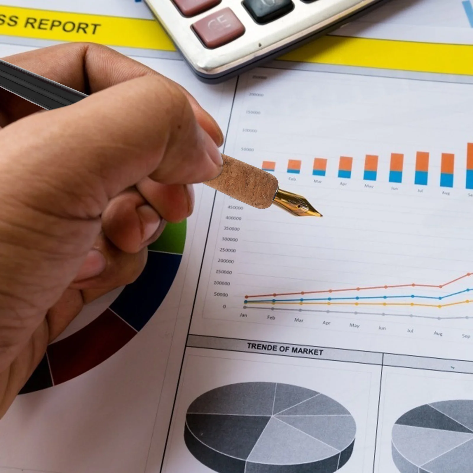 Винтажные деревянные держатели для ручек