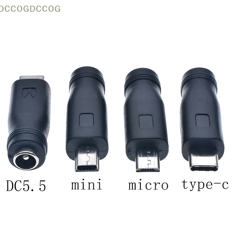 5,5x2,1 мм разъем питания адаптер usb c к dc 5