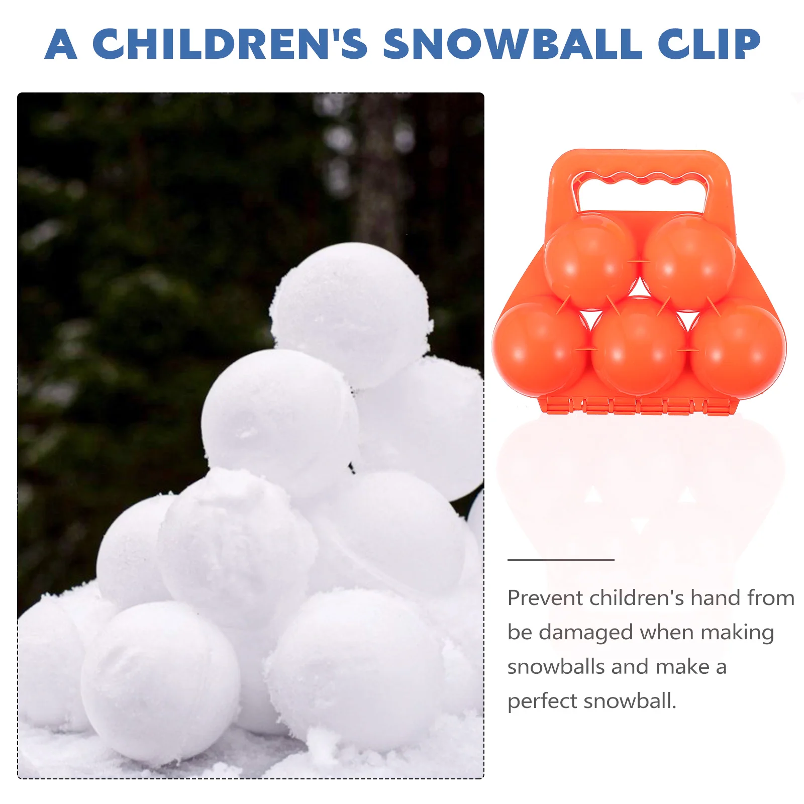 Детская зимняя игрушка пластиковая