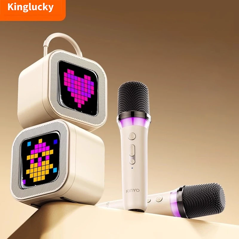 Kinglucky k26 караоке-машина портативная