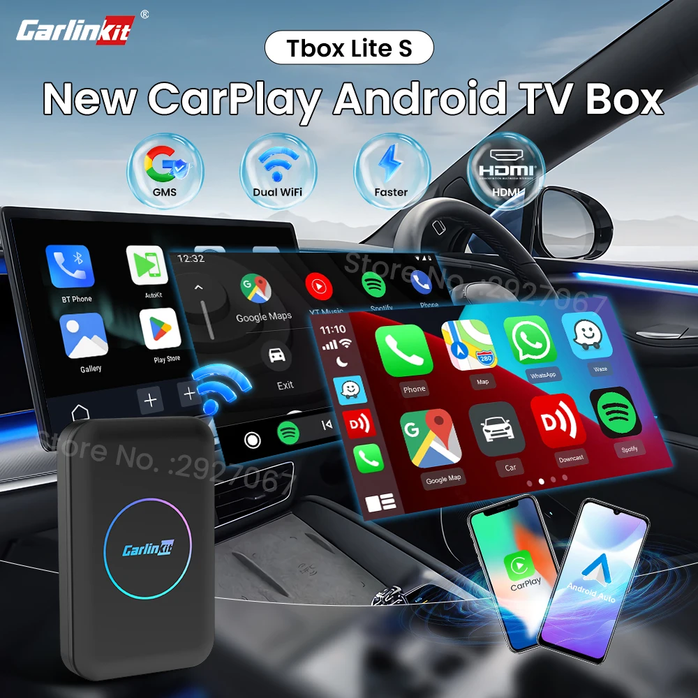 Carlinkit android tv box беспроводной