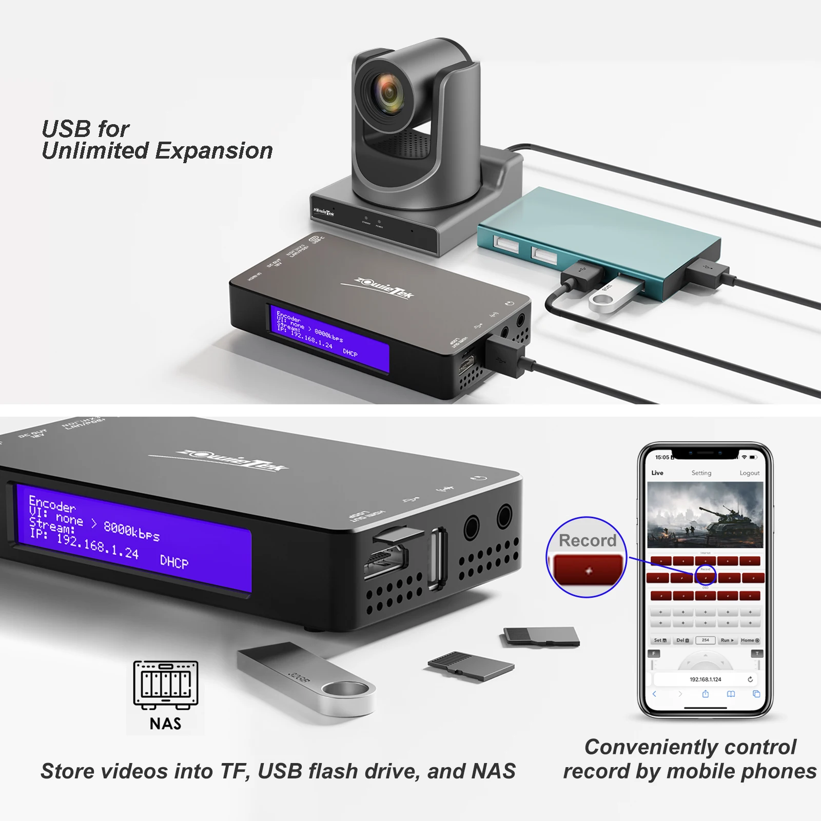 Видео zowietek 4k hdmi для прямой трансляции - Фотография_5