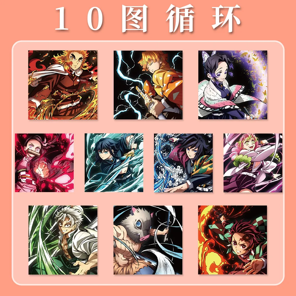 Наклейки с героями мультфильмов «убийца демонов» - Фотография_3