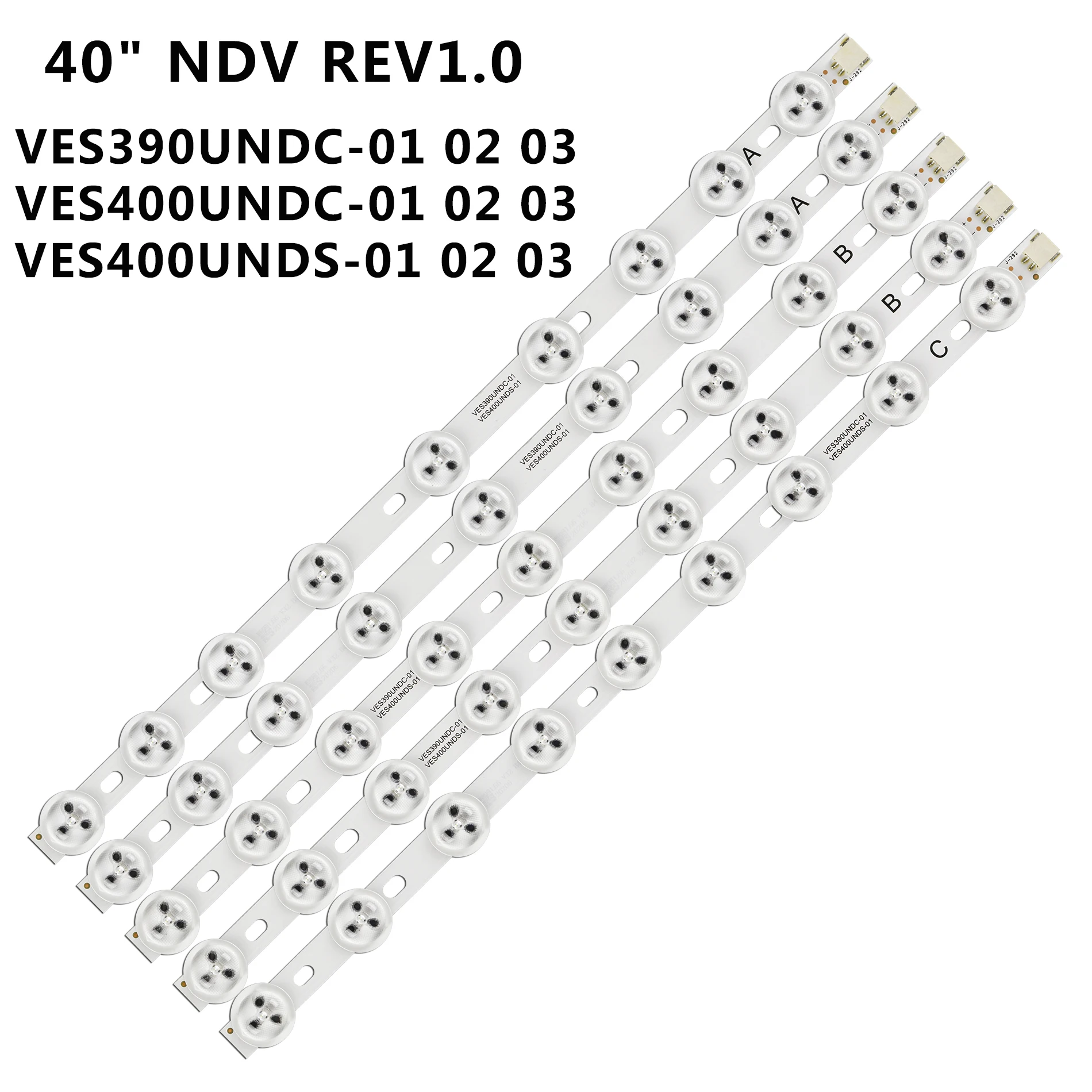 Лента светодиодной подсветки для 40 дюймов ndv rev1