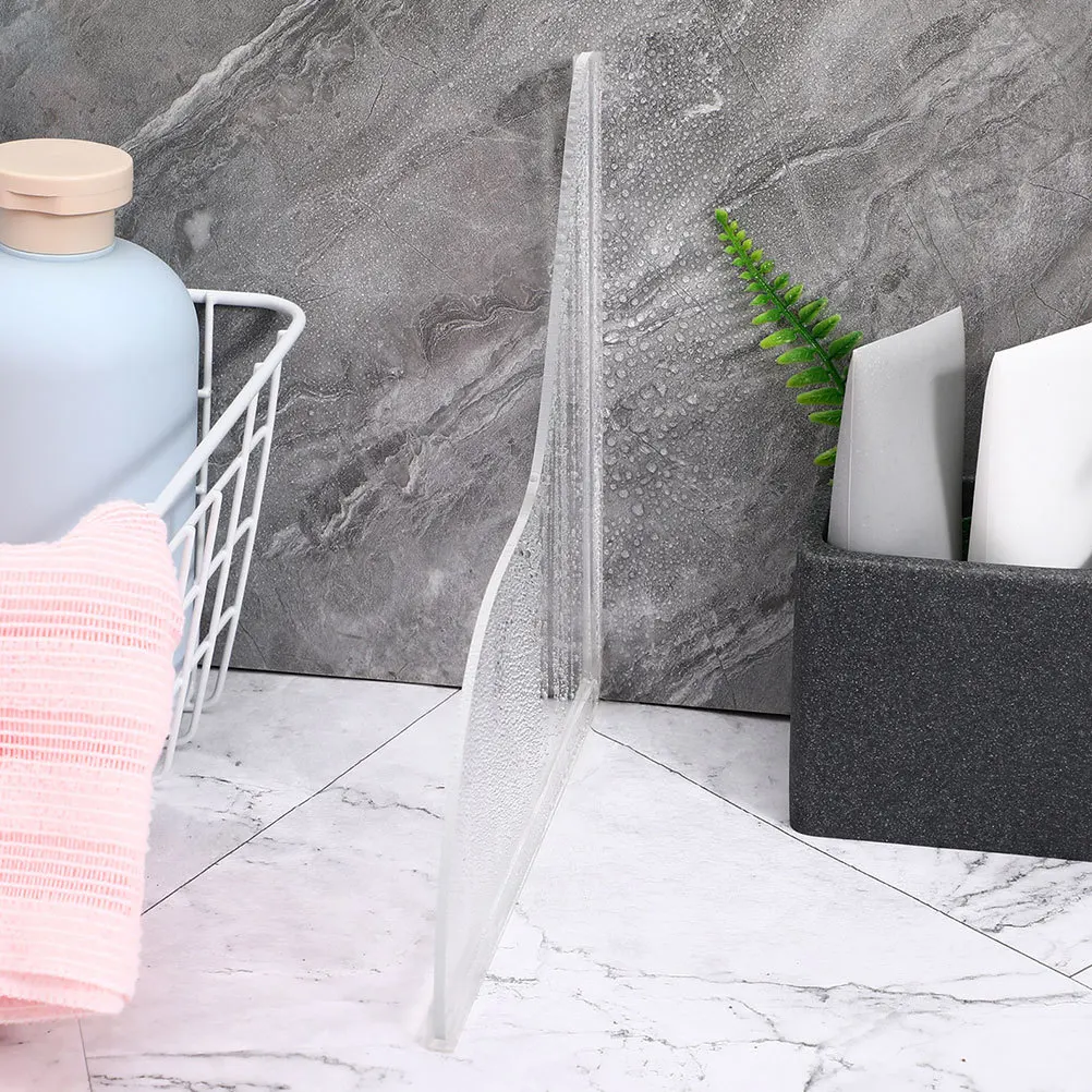 Акриловый брызговик для душа