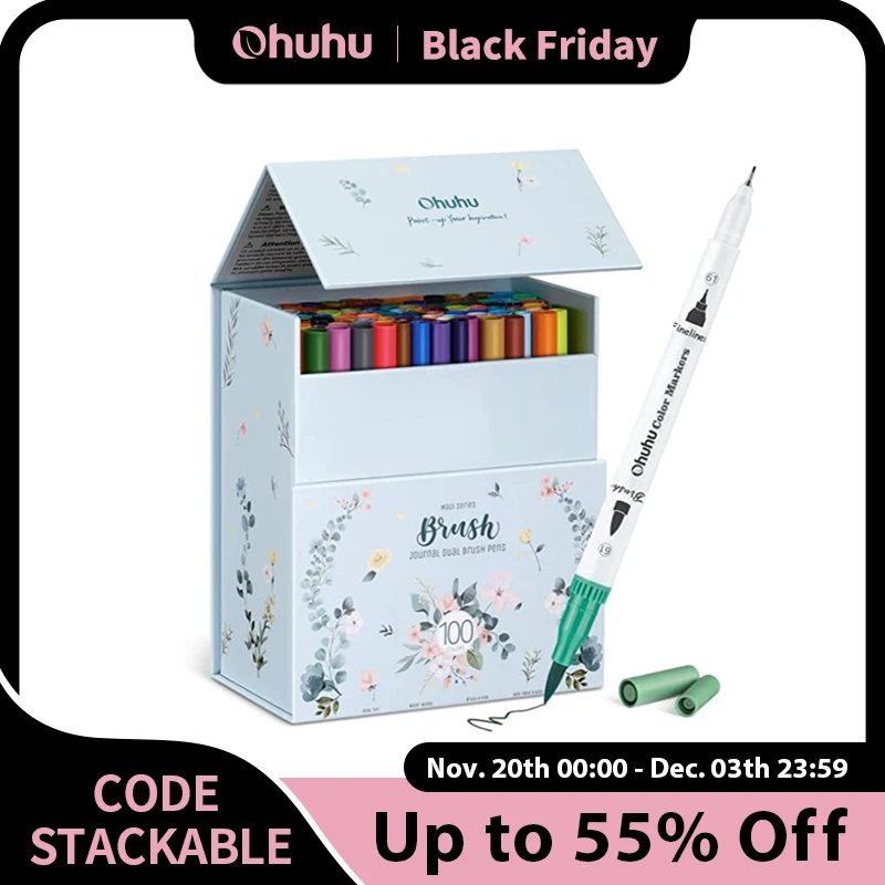 Художественные маркеры ohuhu