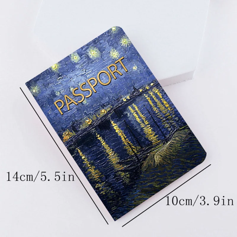 Модная женская и мужская обложка для паспорта из искусственной кожи - Фотография_2