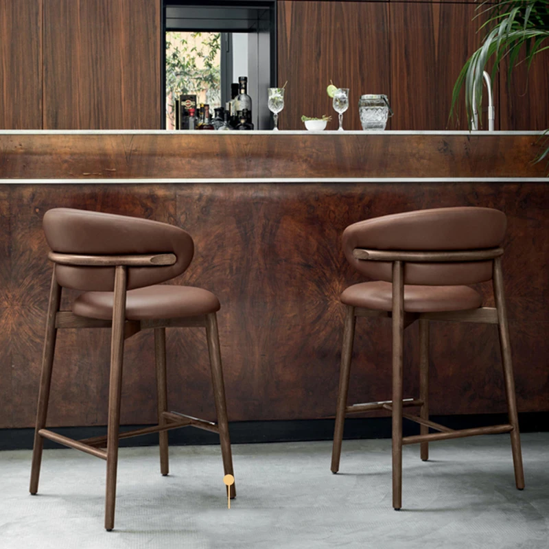 Промышленный металлический барный стул