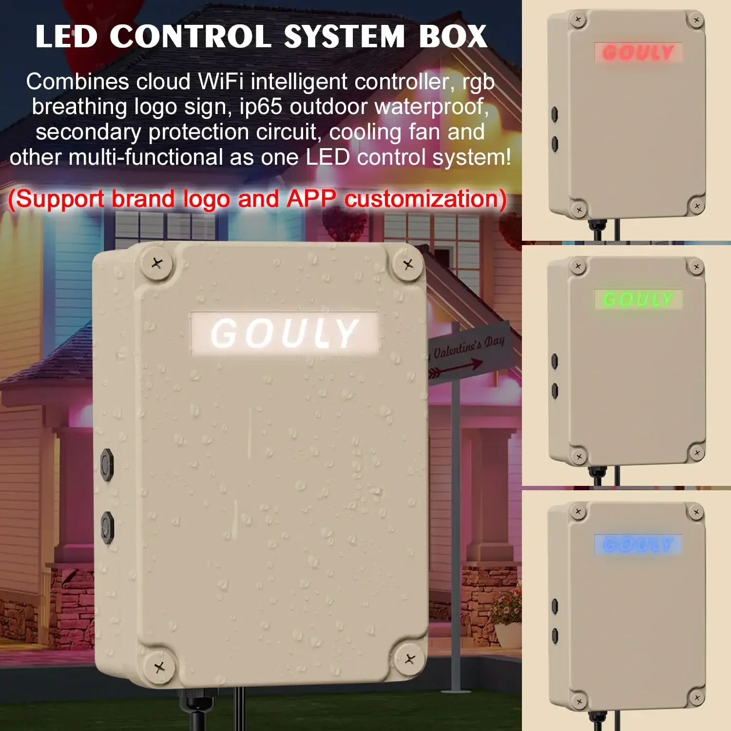 Gouly алюминиевые трековые светильники для постоянного дома - Фотография_3