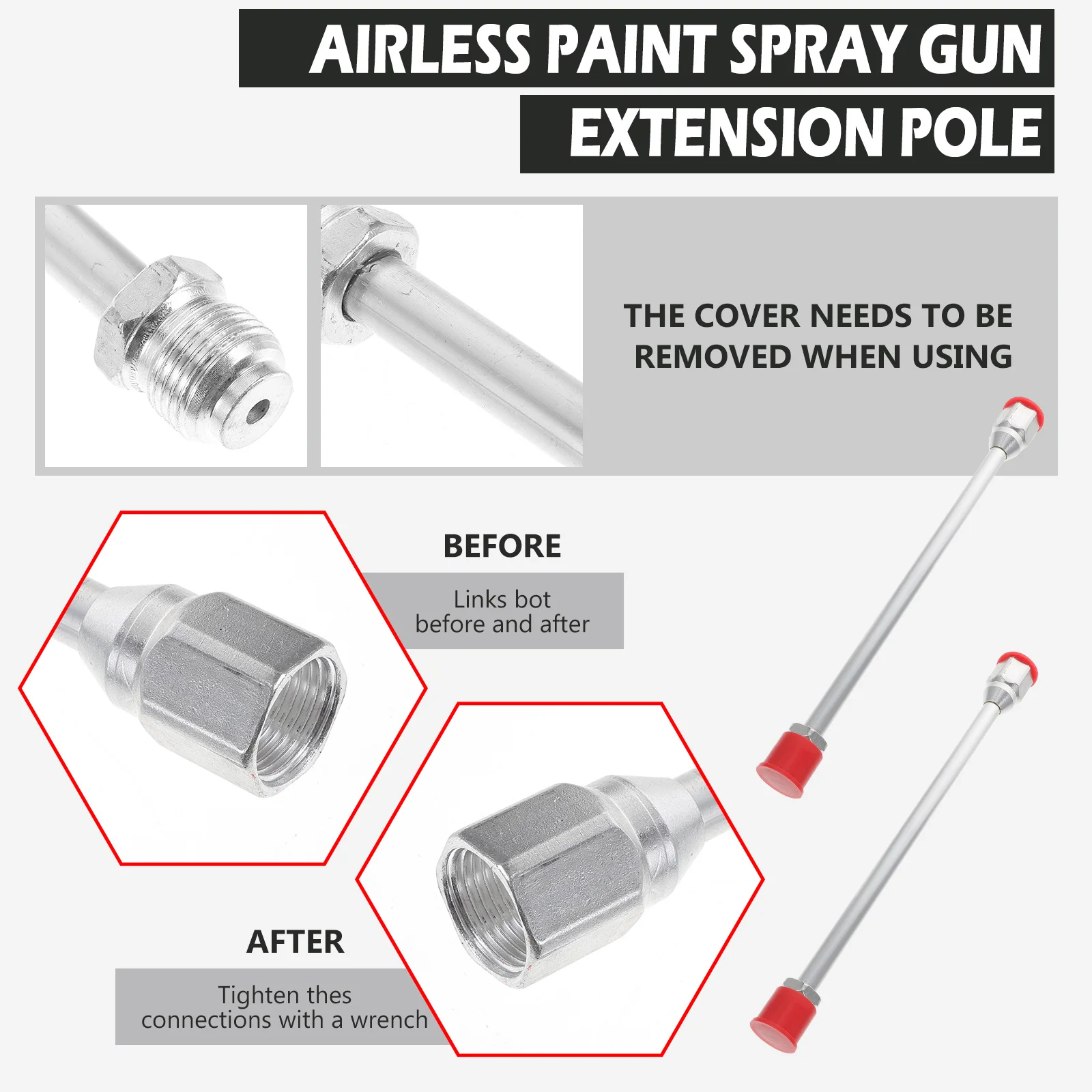 Аксессуары для безвоздушного распылителя краски - Фотография_6