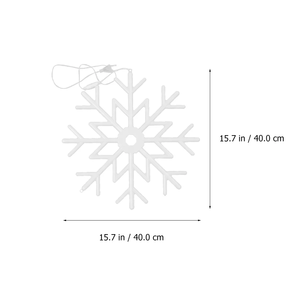 Светодиодная уличная лампа в виде снежинки - Фотография_3