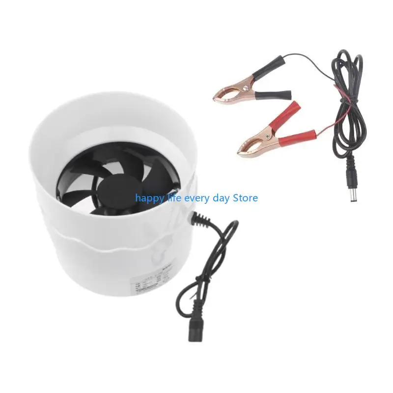 T8uc 4,3-дюймовый 12 в вытяжные вентиляторы для дома - Фотография_3