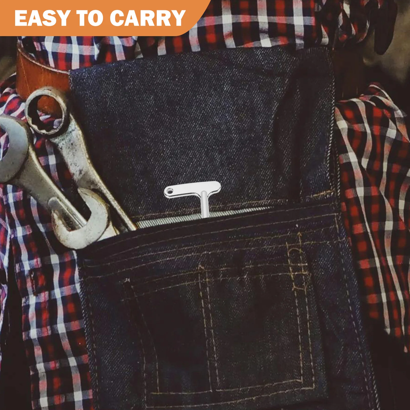 Треугольный ключ для лифта из нержавеющей стали - Фотография_2