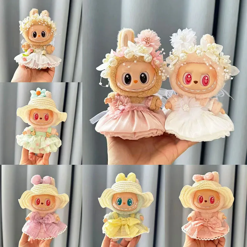 17 см labubu idol куклы плюшевая - Фотография_3