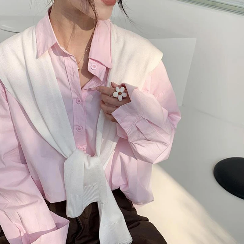 Корейская вязаная шаль - Фотография_4