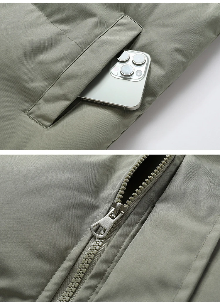 Мужская модная ветровка-парка - Фотография_5