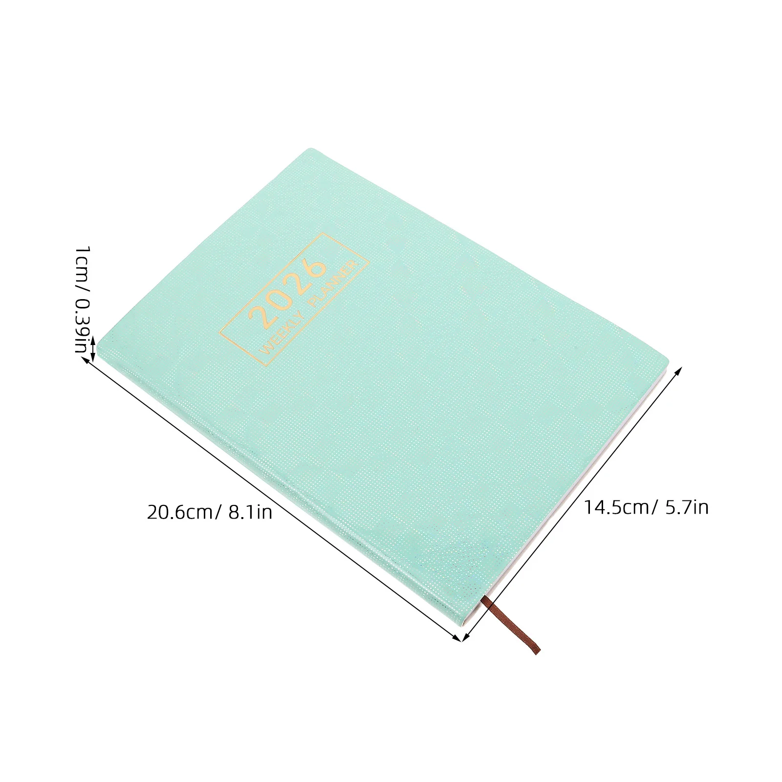 2026 a5 ослепительный голографический блокнот-планировщик - Фотография_4