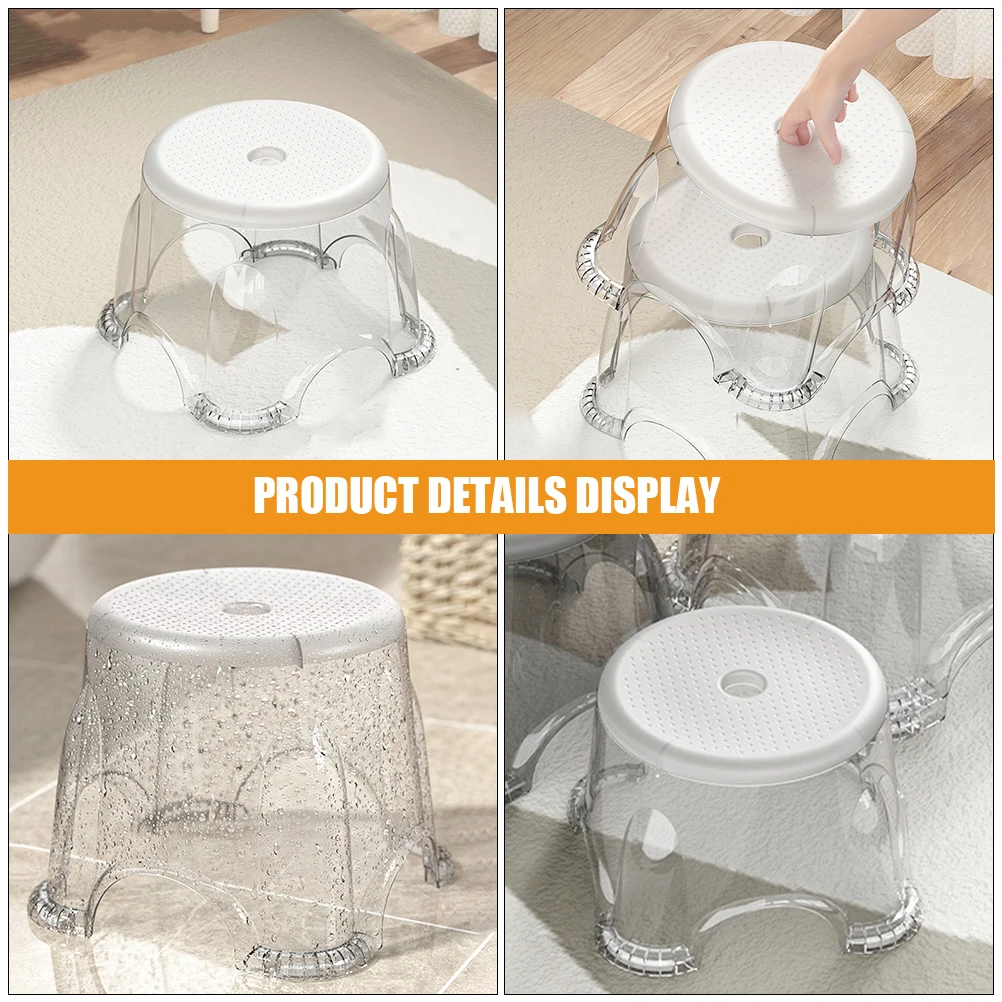 Противоскользящая легкая ступенька для ванной комнаты - Фотография_5