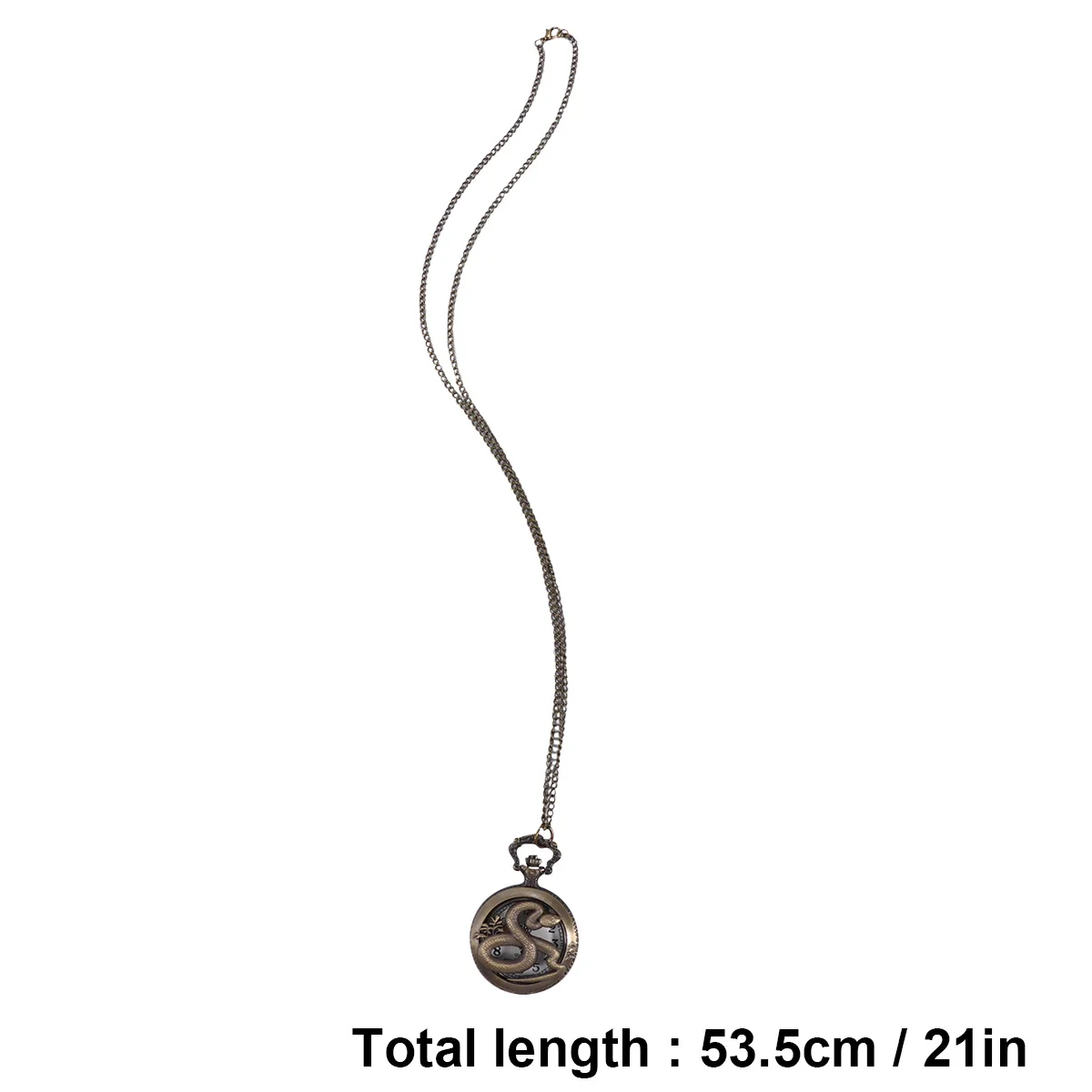 Кварцевые часы в стиле ретро из змеиного сплава для зодиака - Фотография_6