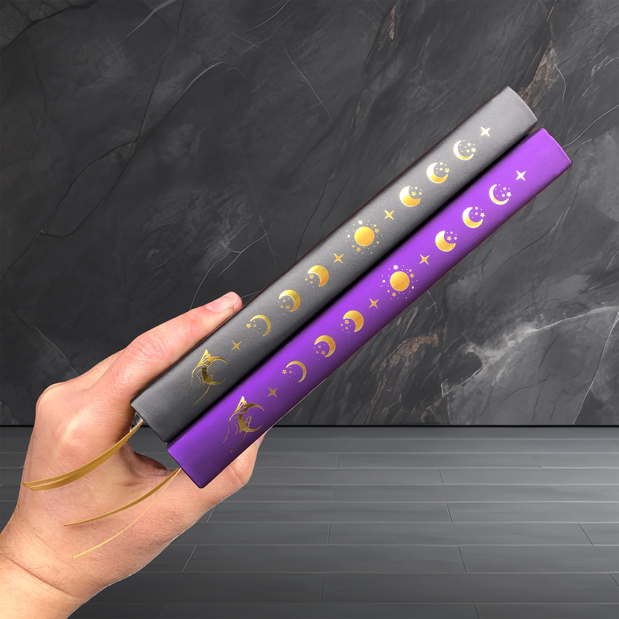 Buke moons 160gsm журнал из бамбуковой бумаги в горошек - Фотография_4