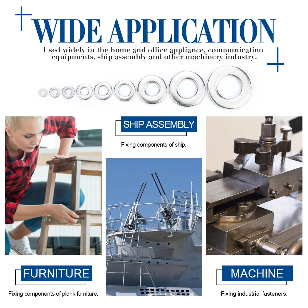 Плоская шайба m2 m2 - Фотография_5