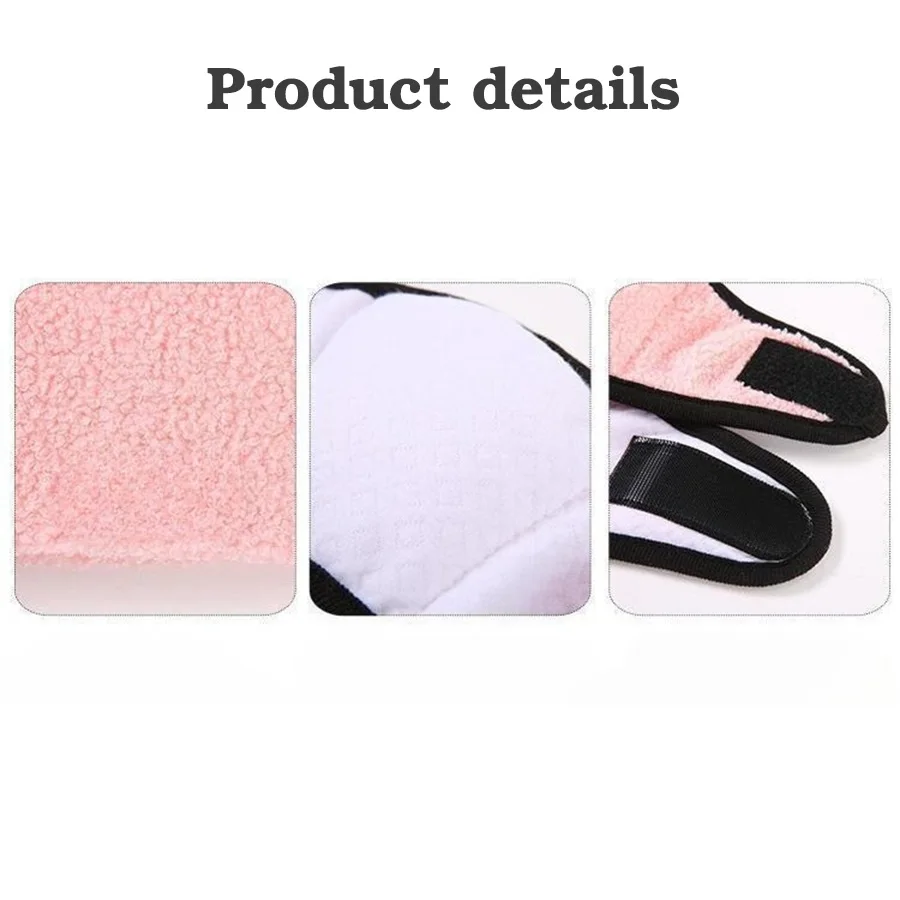 Новые женские теплые плюшевые наушники - Фотография_4