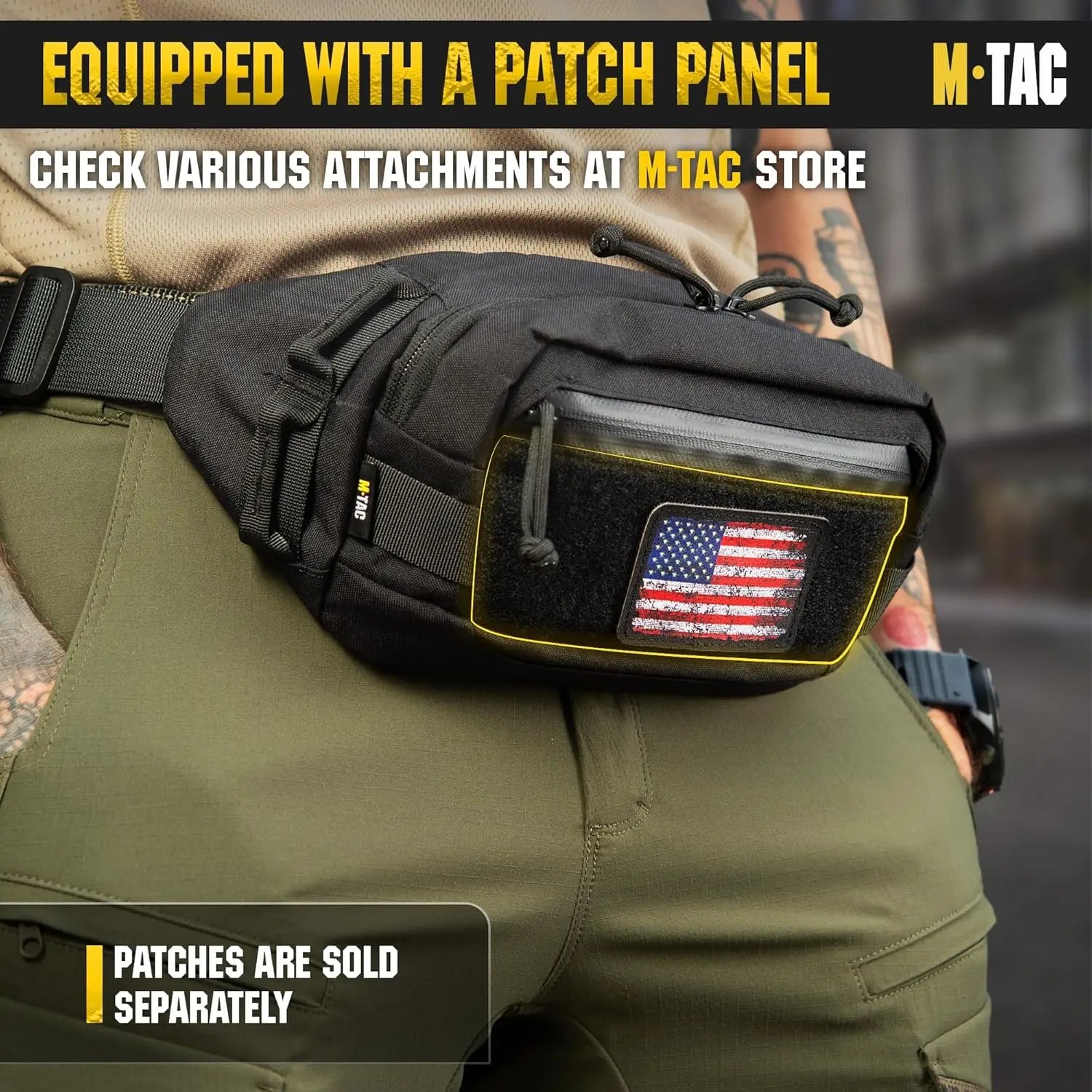 M-tac tactical mens fanny pack - Фотография_6