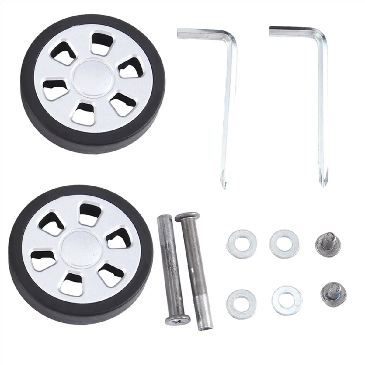 Набор из 2 сменных колес для чемодана abqr 60x13 мм - Фотография_3