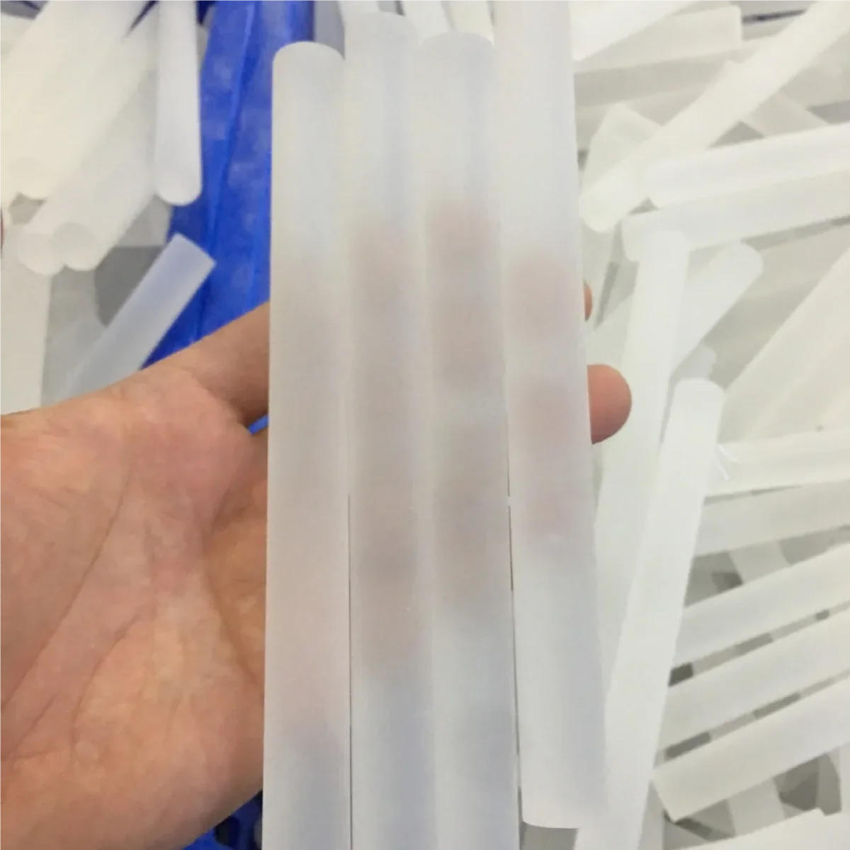 Naxilai акриловый однотонный матовый стержень длиной 19 - Фотография_3