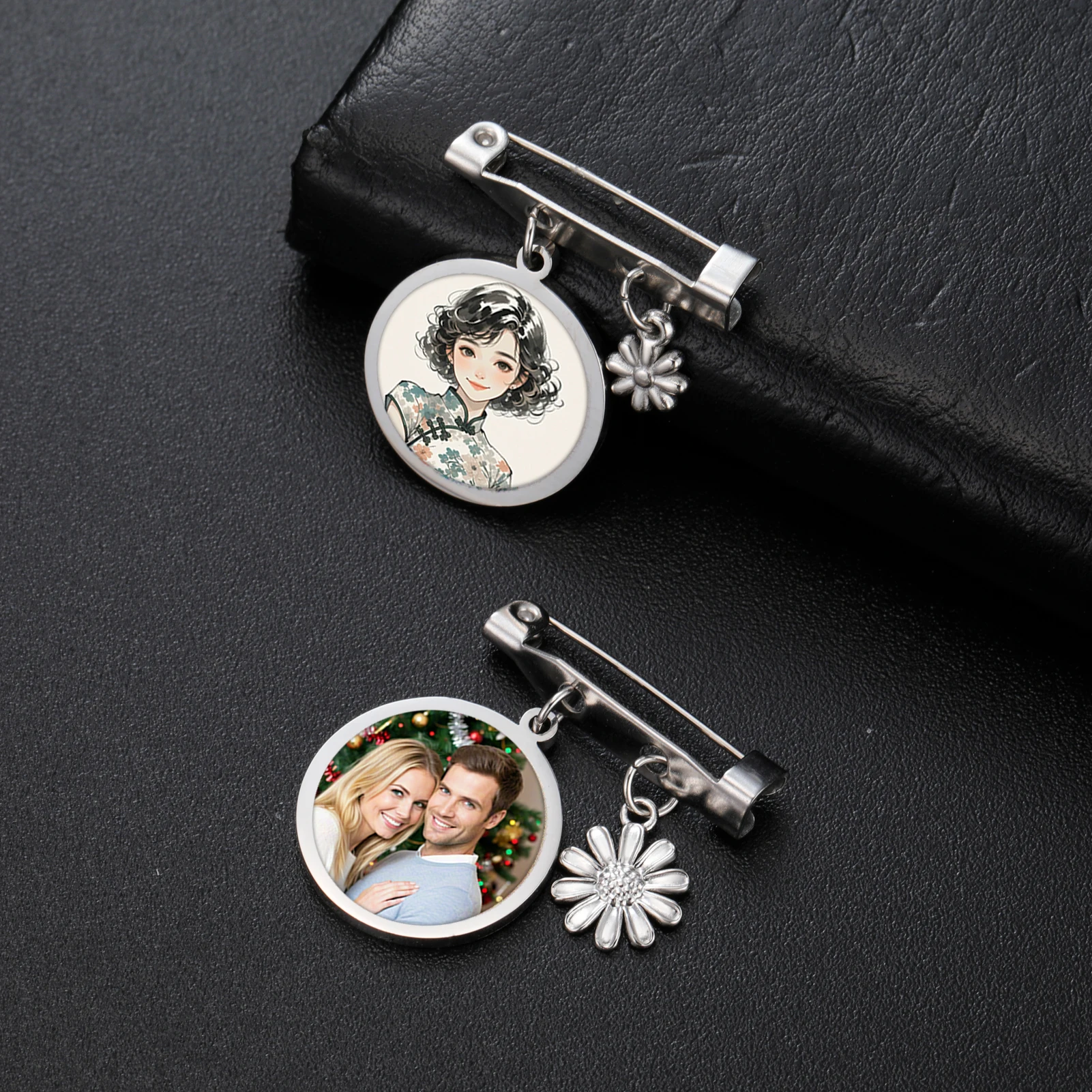 Sipuris индивидуальная брошь-булавка из нержавеющей стали