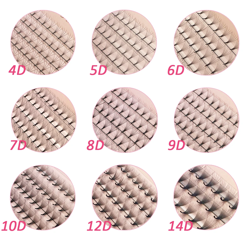 Goddess premade volume fans 4d - Фотография_4