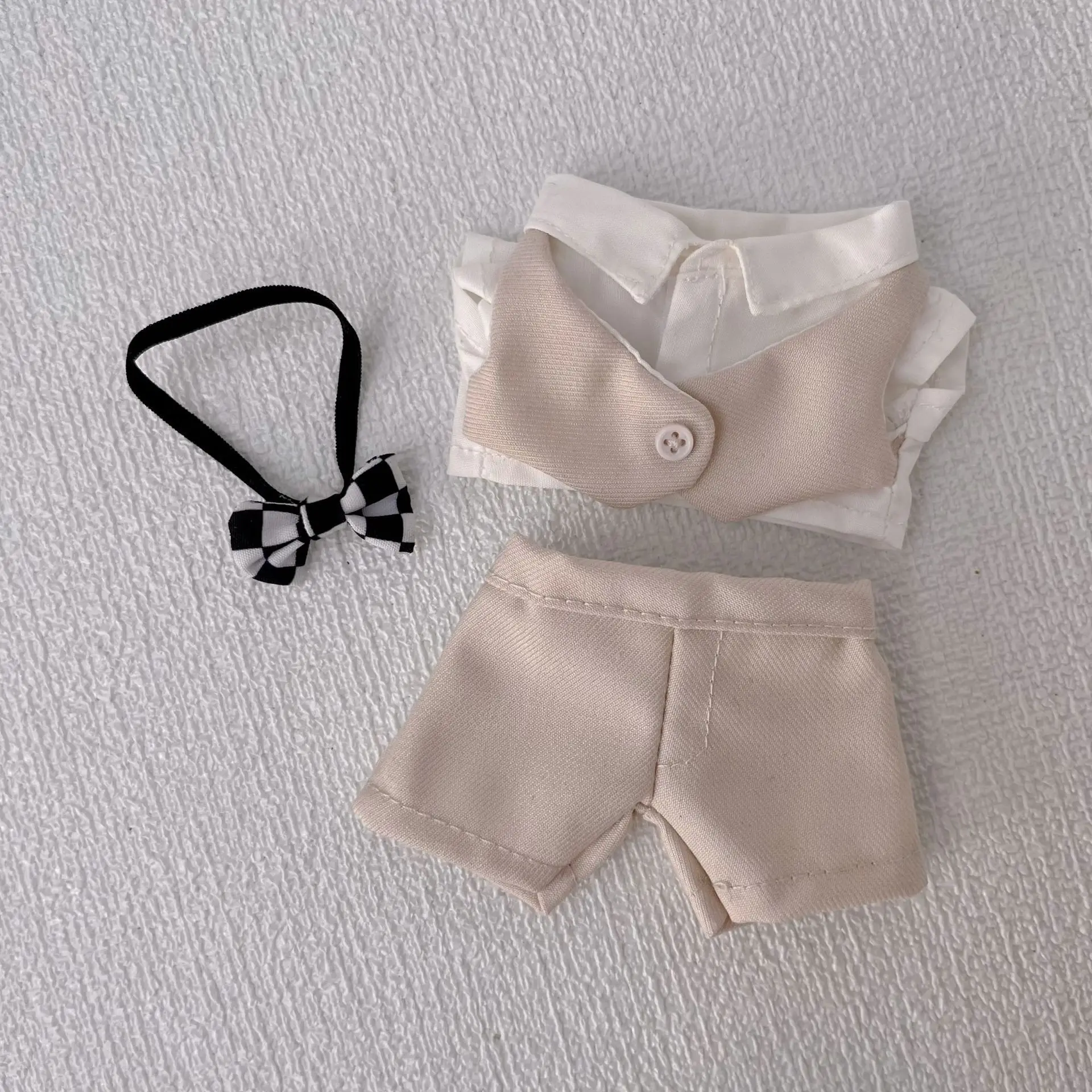 Labubu костюм в стиле жениха для кукол 1-го-3 поколения 15/17 см - Фотография_4