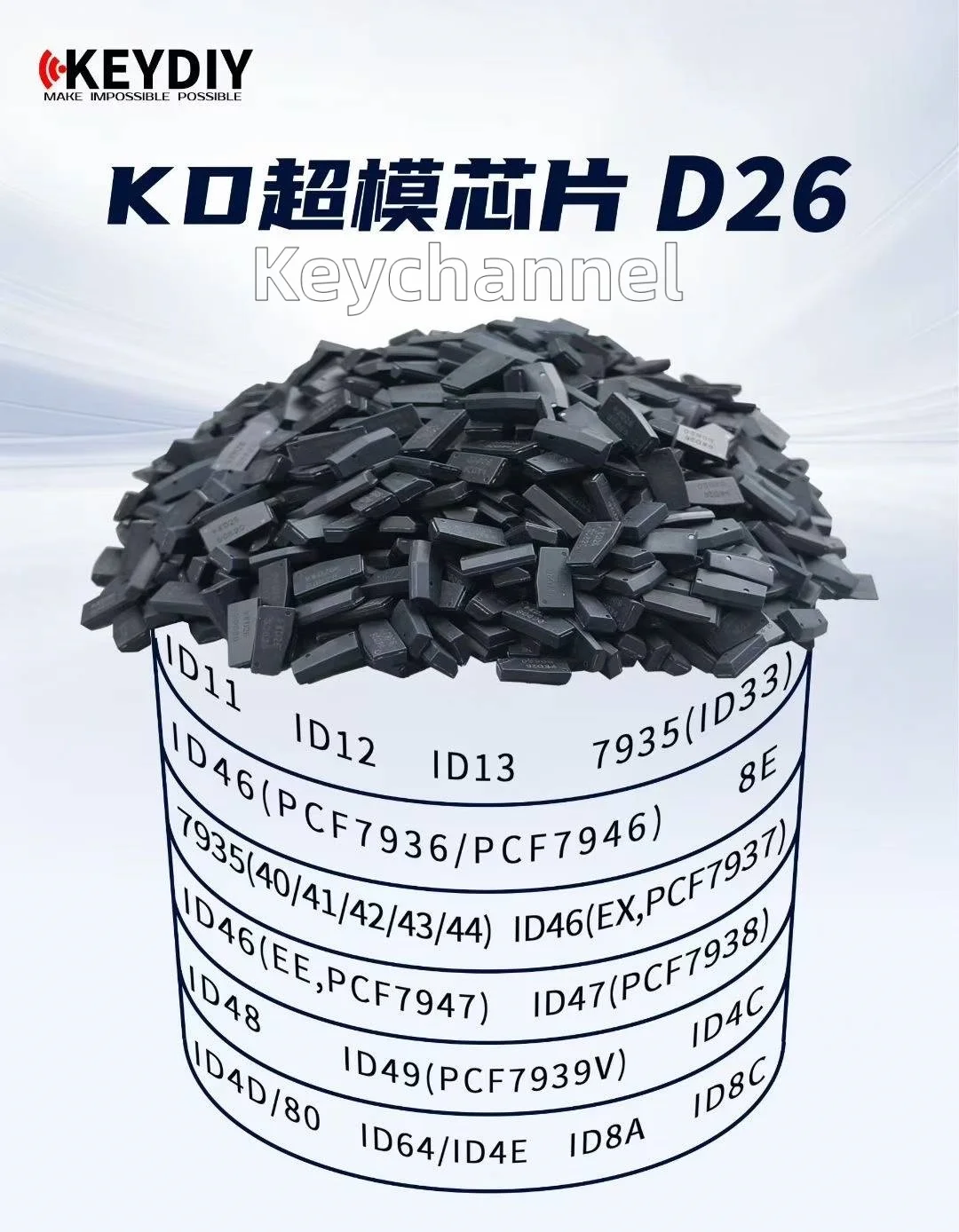 Keyidy super chip d26 транспондер - Фотография_2