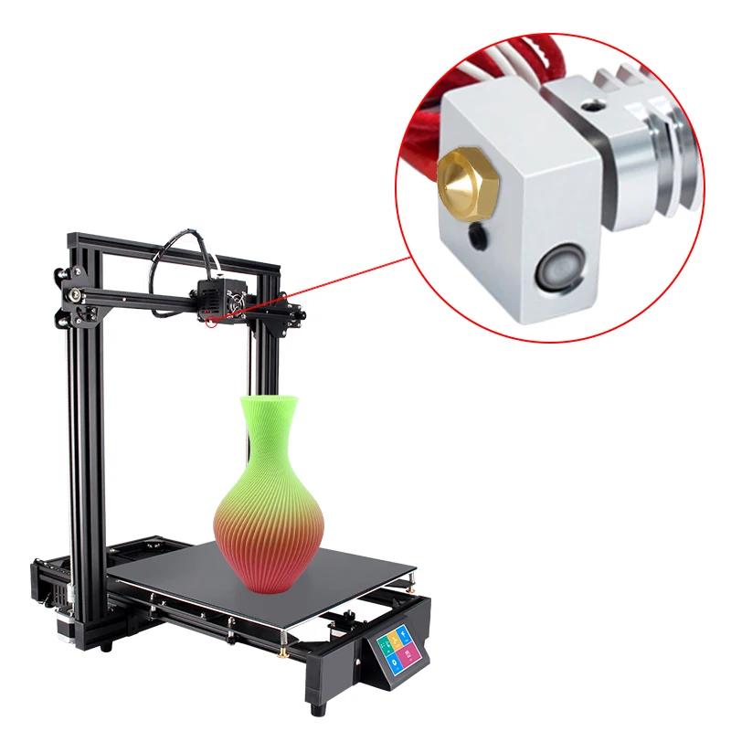 Оптовая продажа e3d v6 v5 3d-принтер hotend сопло 1 - Фотография_6