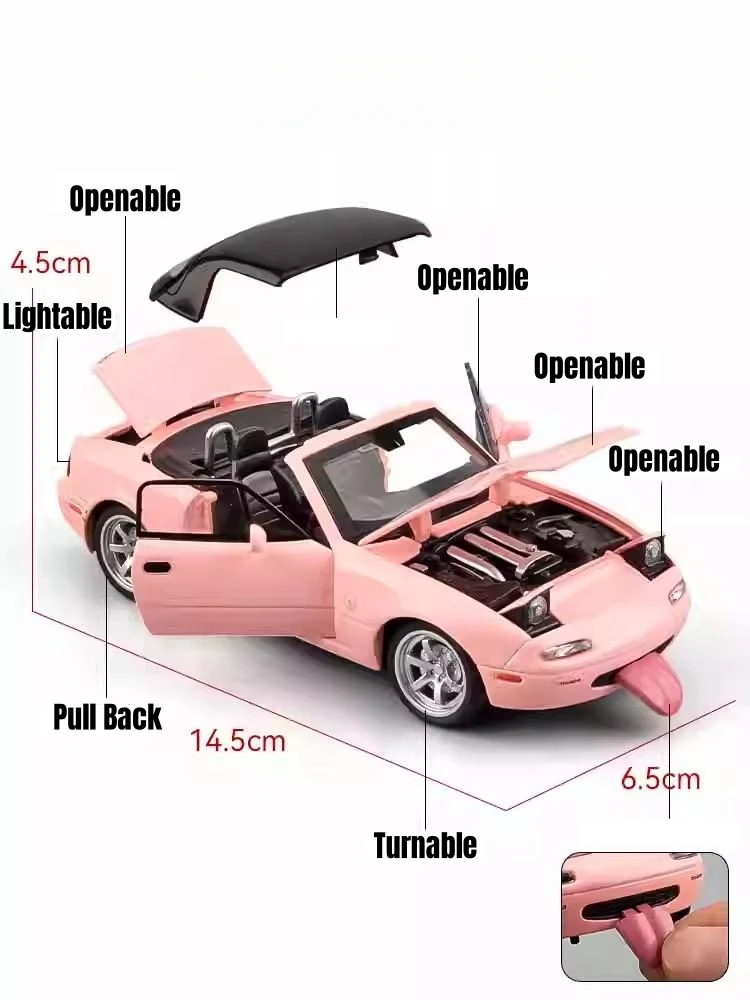 Mazda mx-5 миниатюрная литая под - Фотография_2
