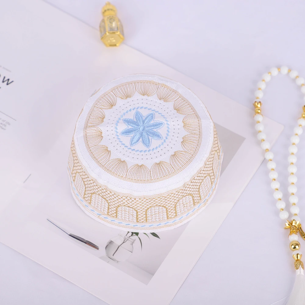 Мусульманская мужская модная мусульманская шапка yarmulke для мужчин - Фотография_4