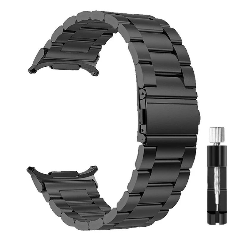 Ремешок из нержавеющей стали для samsung galaxy watch ultra 2025 47 мм - Фотография_2