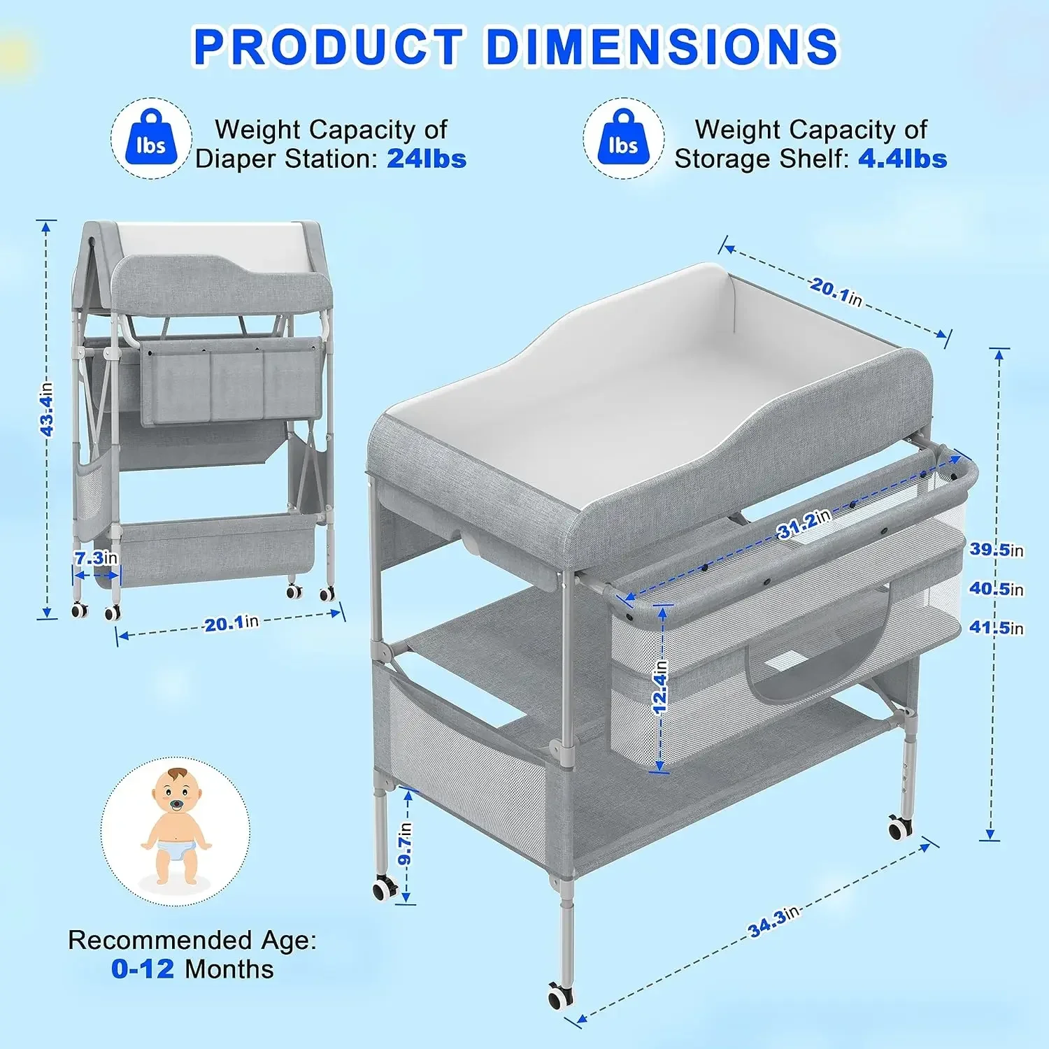 Portable baby changing table - Фотография_6