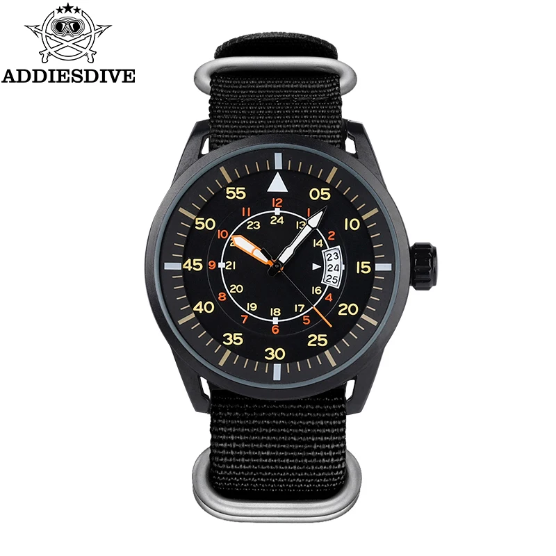 Addiesdive мужские кварцевые часы