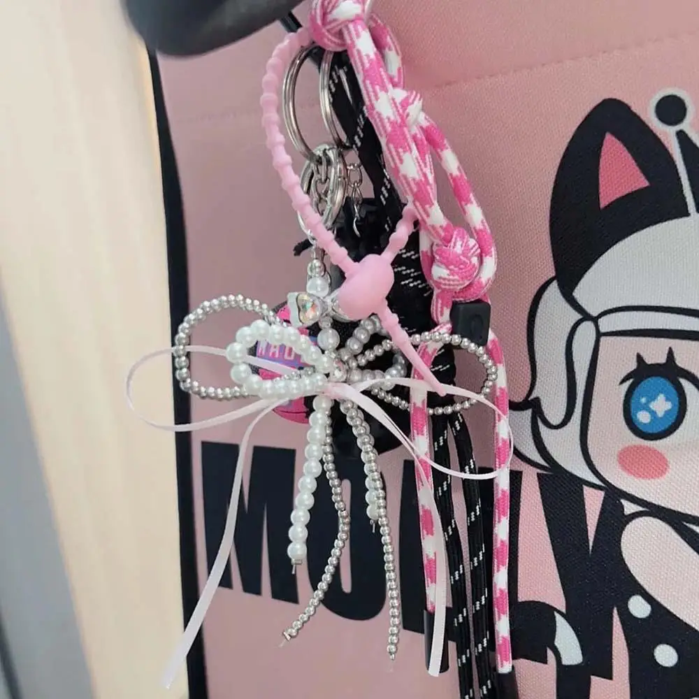 Ins sweet pink bow телефонная цепочка - Фотография_6