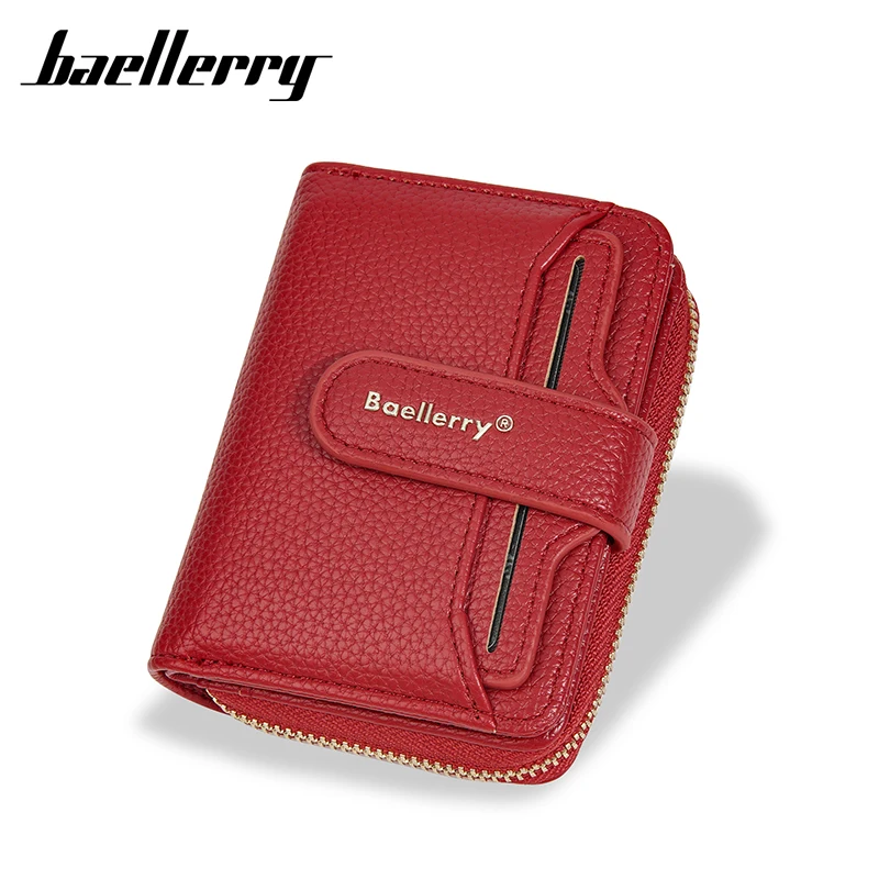 Новые короткие женские кошельки на молнии - Фотография_3