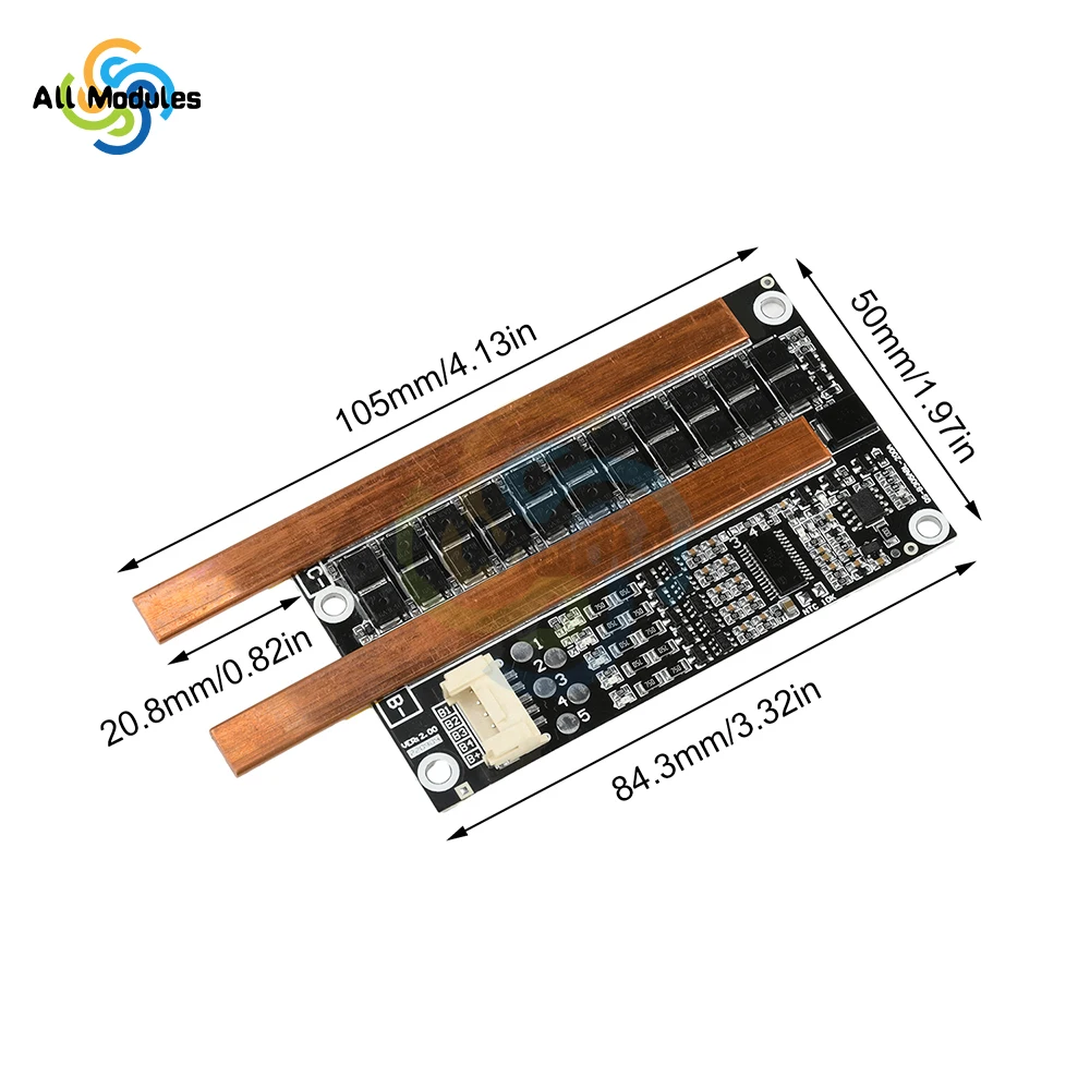 3s 4s плата защиты литиевой батареи - Фотография_2
