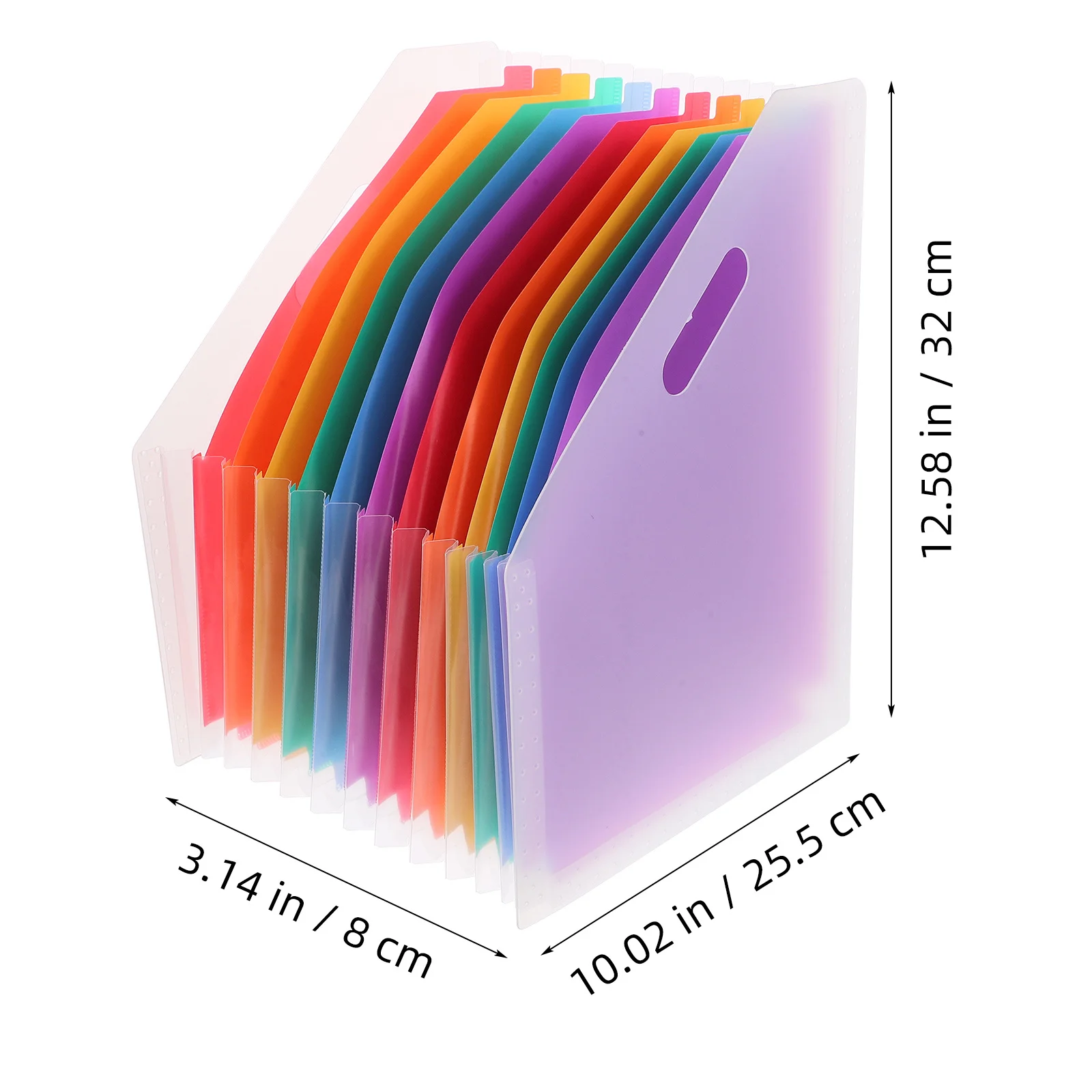 Вертикальный органайзер для файлов-гармошка - Фотография_4