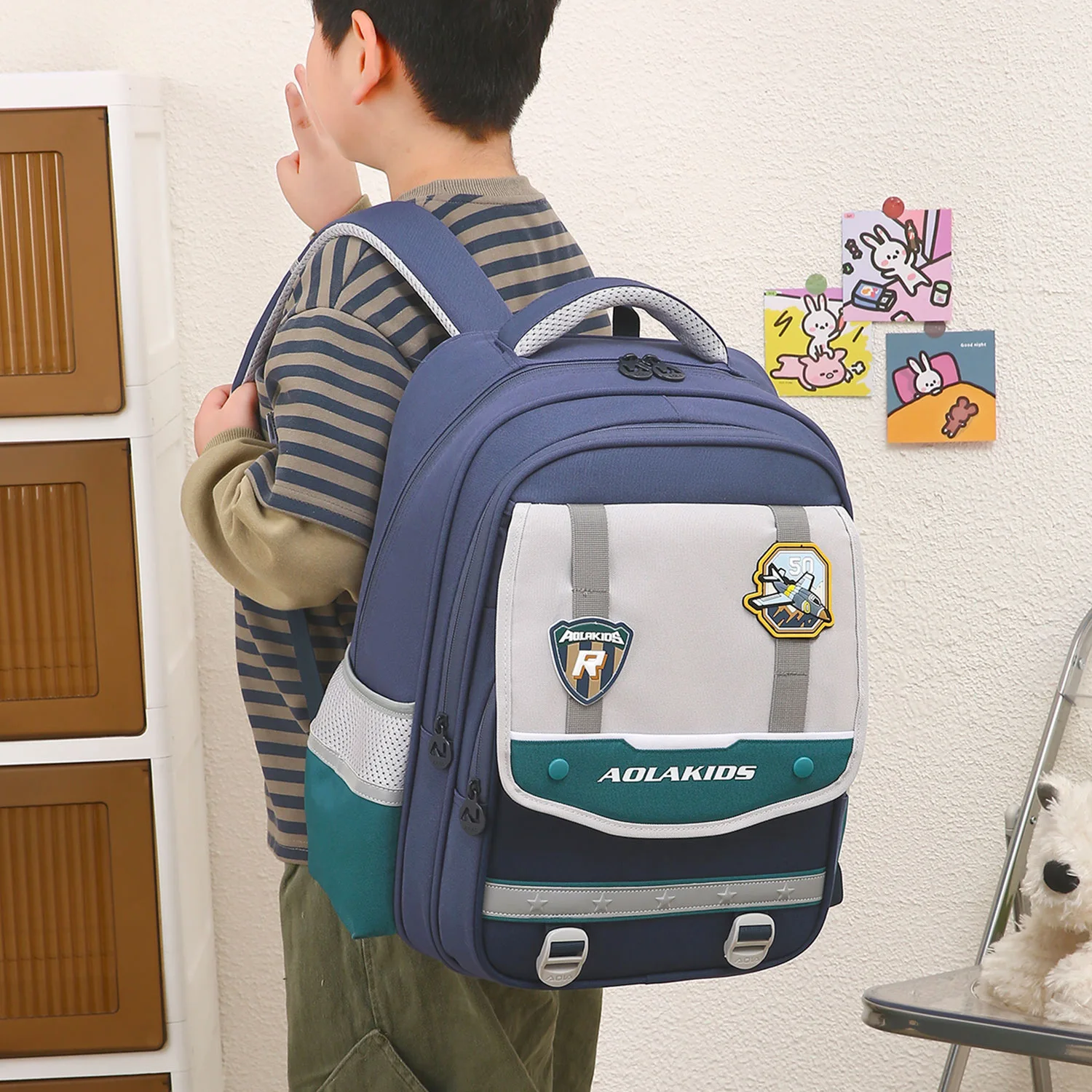 Школьная сумка детский рюкзак водонепроницаемый - Фотография_4