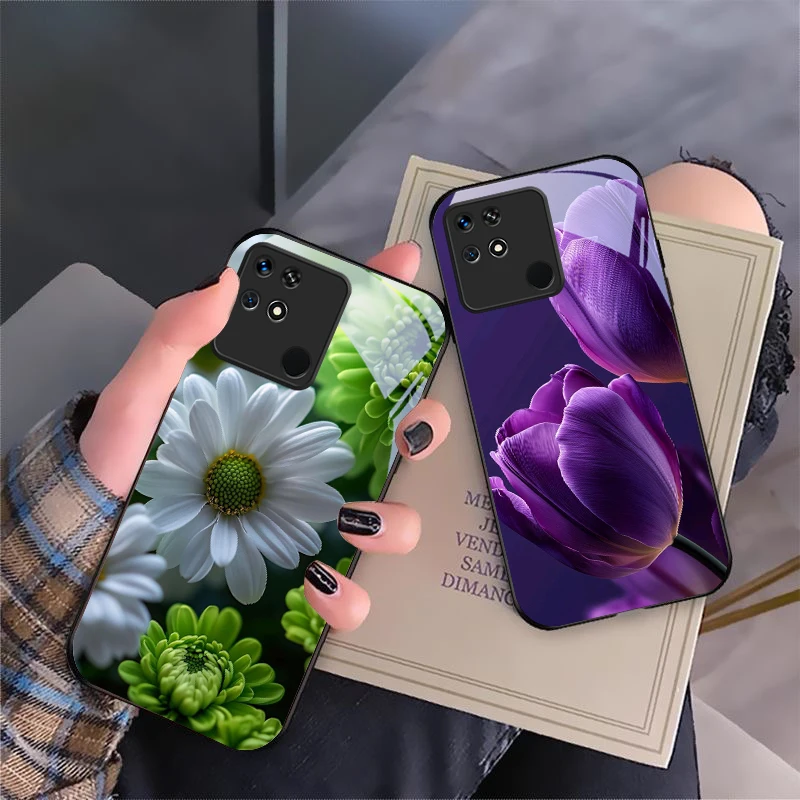 Фиолетовый узор тюльпана для xiaomi - Фотография_6