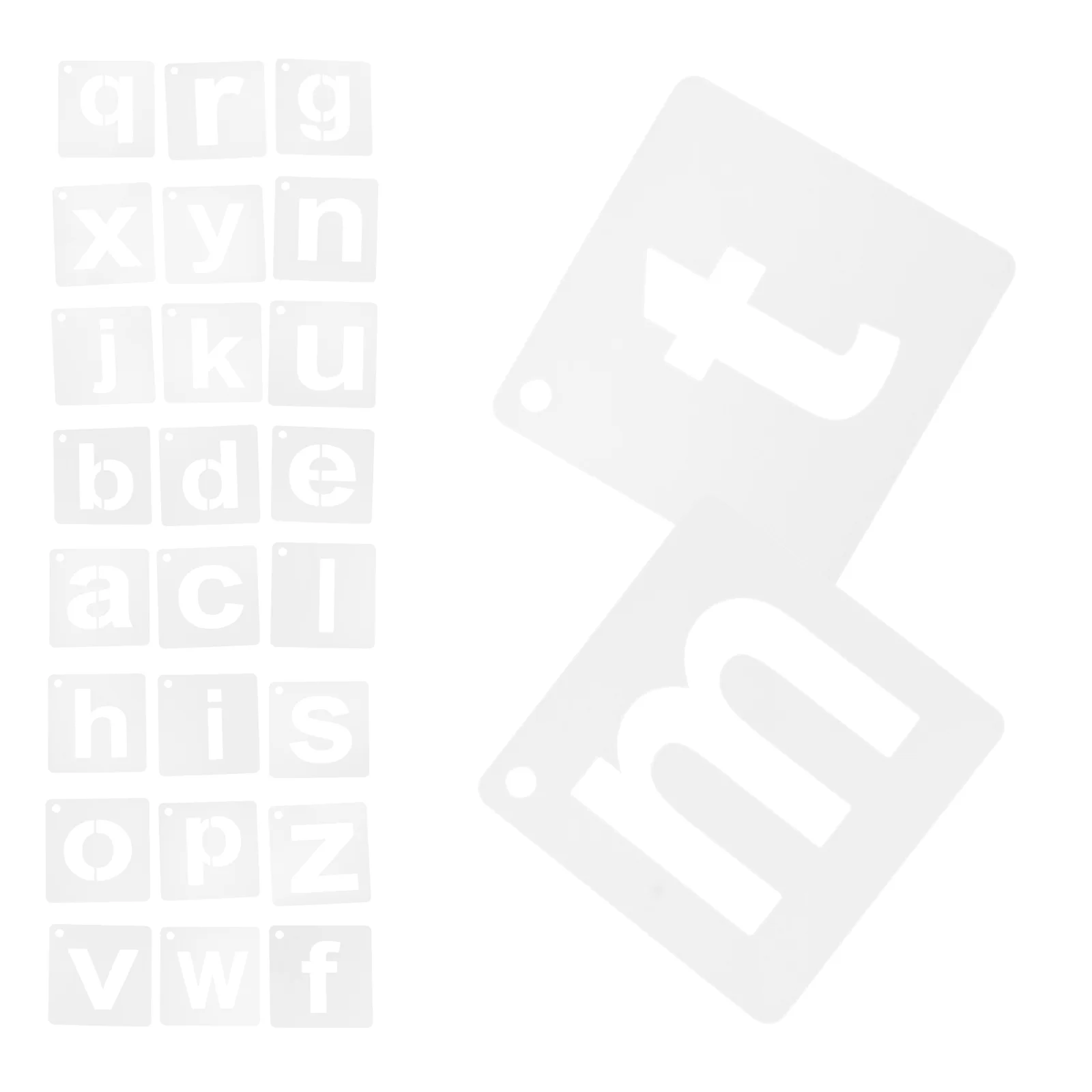 Шаблон букв грамотности