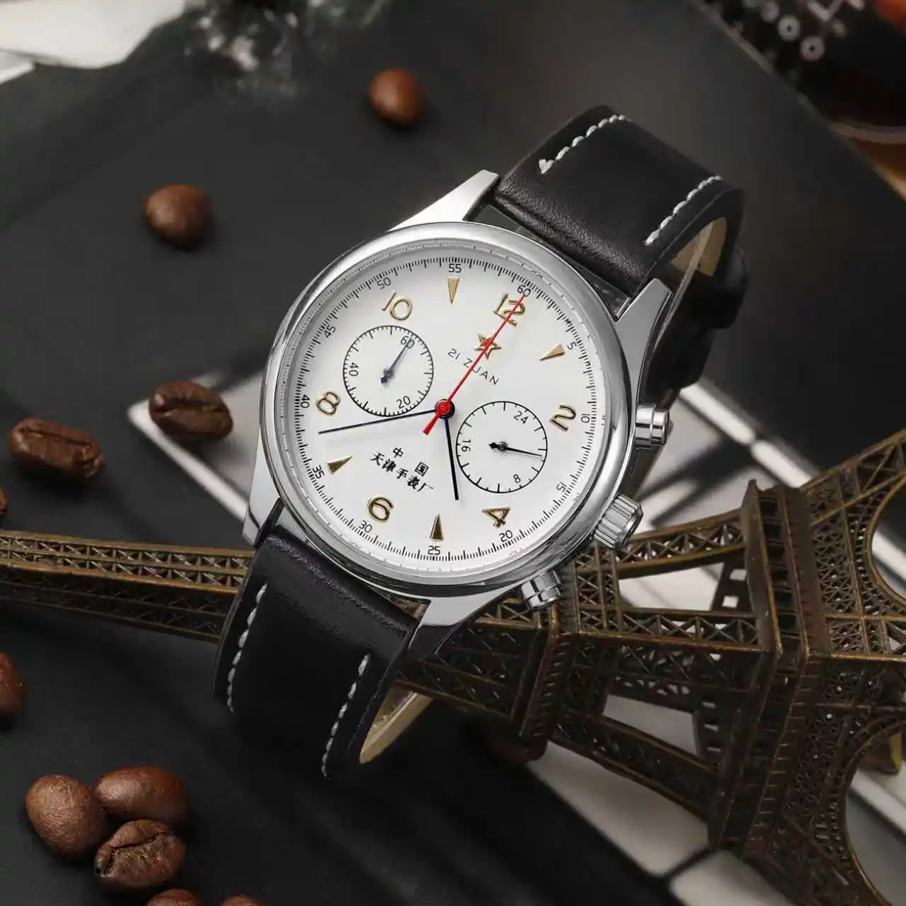 Роскошные классические оригинальные мужские часы с автоматической датой - Фотография_4