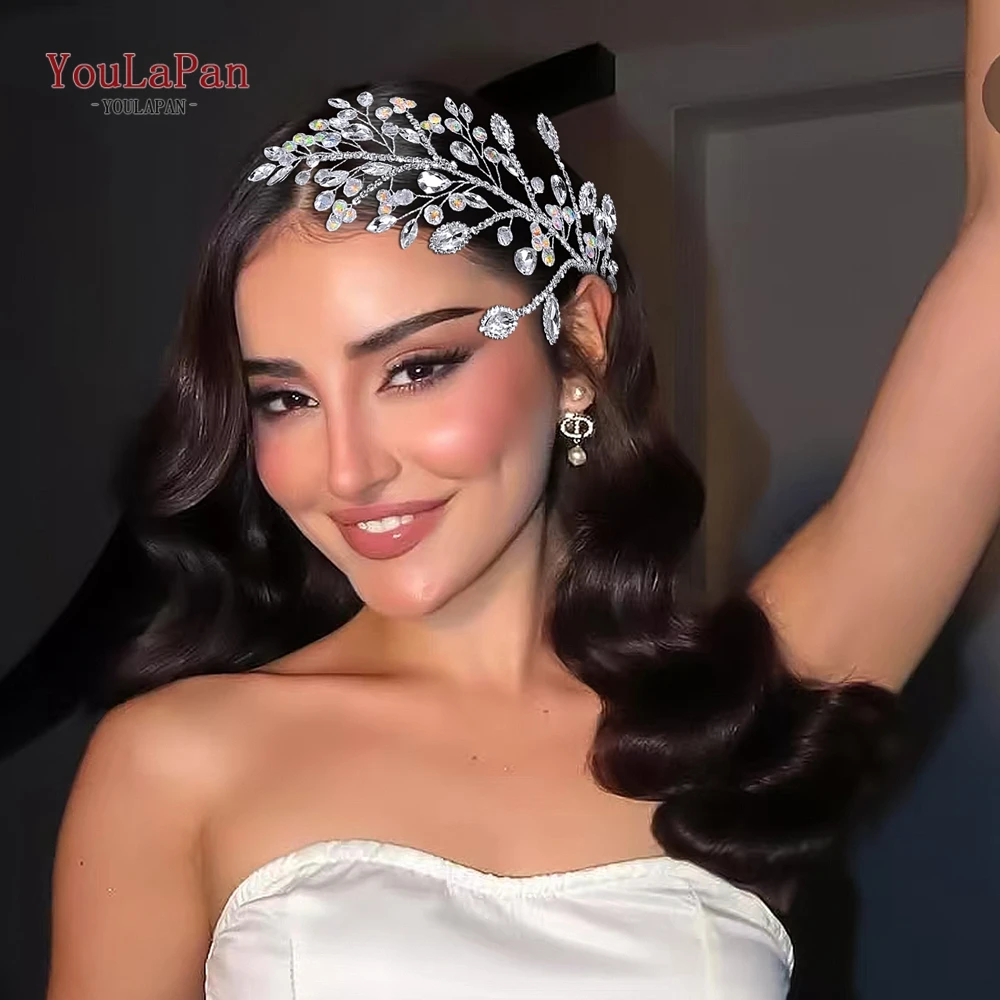Topqueen свадебная повязка на голову со стразами - Фотография_2