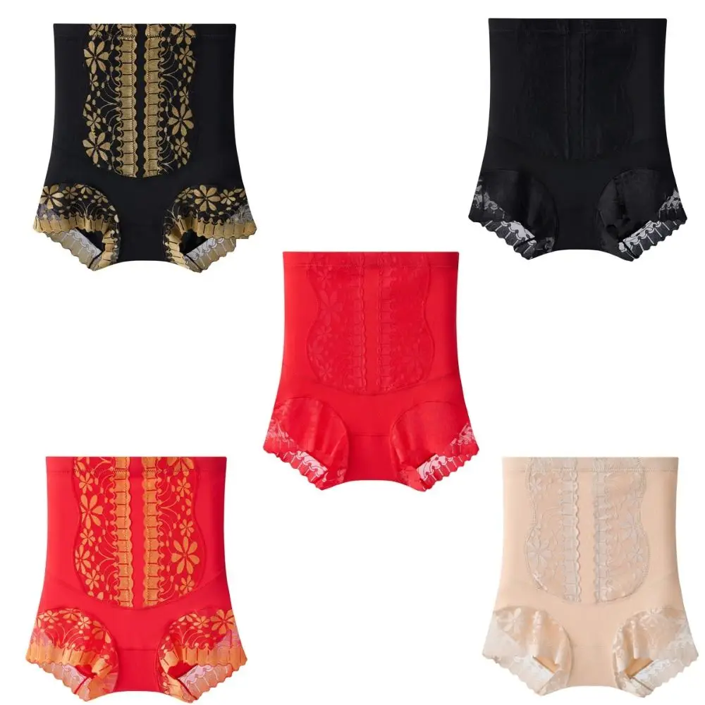 Нижнее белье с кружевным цветком и контролем живота - Фотография_6